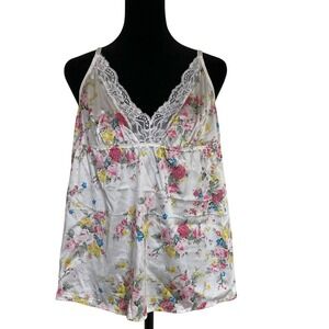 Avidlove Womens Floral Lace Trim Camisole Size‎ XL Feminine Romantic Babydoll